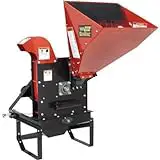 NorTrac PTO Chipper - 5 1/2in. Chipping Capacity