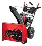 Craftsman 208cc Electric Start 26' Two Stage Gas Snow Blower, Liberty Red