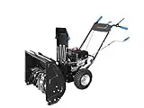 AAVIX AGT1426 208cc 2-Stage Electric Start Self-Propelled Snow Blower, 26', Black