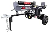 Swisher LSER11534 34 Tons Cold Weather Clutch with 12V Recoil Log Splitter, 11.5 hp, Black & Gray
