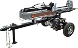 Frictionless World Dirty Hand Tools 100950 Horizontal/Vertical Log Splitter 22 Ton Full-Beam Loncin...