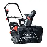PowerSmart Snow Blower, 18-INCH Cordless Snow Blower, 40V 4.0 Ah Lithium-Ion Battery Powered Snow...