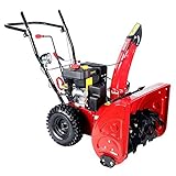 Amico AST26 212cc Two Stage Gasoline Engine Snow Blower/Thrower, 26'