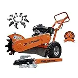 DK2 Power Gas Powered Certified Commercial Frame Stump Grinder Power Tool with 14HP Kohler Motor and...