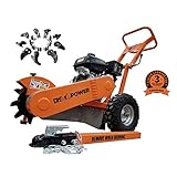 DK2 Power Gas Powered Certified Commercial Frame Stump Grinder Power Tool with 14HP Kohler Motor and...